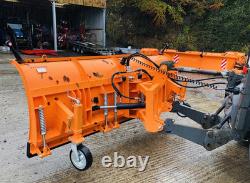 NEW HEAVY DUTY TRACTOR MOUNTED HYDRAULIC SNOW PLOUGHS, gritter, plough, salt, jcb