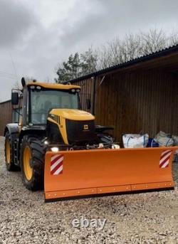 NEW HEAVY DUTY TRACTOR MOUNTED HYDRAULIC SNOW PLOUGHS, gritter, plough, salt, jcb