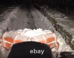 NEW HEAVY DUTY TRACTOR MOUNTED HYDRAULIC SNOW PLOUGH, gritter, salt, jcb