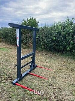 NEW Heavy Duty EURO 8 Tractor Bale Spike for 3 x Big Bales