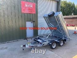 NEW Nugent T2517S Tipper Tipping Trailer 8' x 5'5 2,700kg MGW Heavy Duty