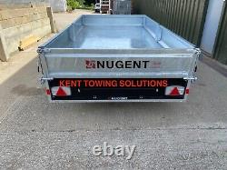 NEW Nugent T3718H Tipper Tipping Trailer 3500kg MGW 12ft2 x 5ft11 Heavy Duty