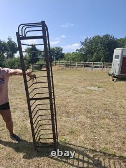 Nettex Heavy Duty Metal Livestock Hay Rack Feeder Panel Fencing/Gating