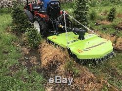 New 4ft Niubo Pasture Topper Compact Tractor. Heavy Duty Not Made In China