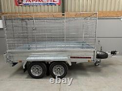 New 8x5 2000KG GVW Heavy Duty Braked Utility Twin Axle Trailer Apache 8x5 Braked