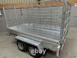 New 8x5 2000KG GVW Heavy Duty Braked Utility Twin Axle Trailer Apache 8x5 Braked