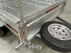 New 8x5 2000KG GVW Heavy Duty Braked Utility Twin Axle Trailer Apache 8x5 Braked