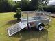 New Apache 6x4 Trailer With Cage Kit & Heavy Duty Rear Loading Ramp Brand New
