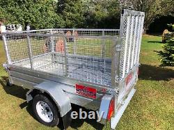 New APACHE 6X4 Trailer With Cage Kit & Heavy Duty Rear Loading Ramp BRAND NEW