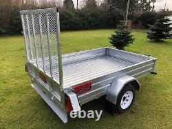 New Apache 6x4 Heavy Duty Trailer with Rear Ramp? UK Manufactured -UK DELIVERY
