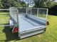 New Apache 7ft X 5ft Caged Trailer Heavy Duty Trailer, Galvanised, Uk Delivery