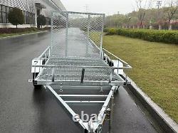 New Apache 8x5 Heavy Duty Trailer, ideal for Quad, Tractor mower, Motorcycle