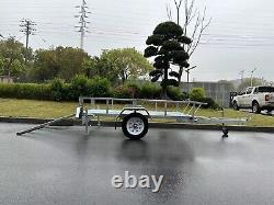 New Apache 8x5 Heavy Duty Trailer, ideal for Quad, Tractor mower, Motorcycle