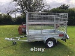 New Apache Heavy Duty 8x5 Trailer Double cage Gardener special edition 750KG