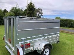 New Apache Heavy Duty 8x5 Trailer Pro Max Extra High Sided With Ramp GVW 750KG
