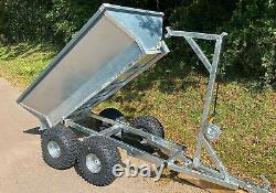 New Apache Heavy Duty Equestrian Off Road Small Holder Trailer Tipping Trailer