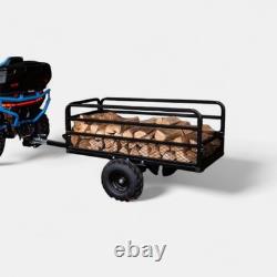 New Garden Trailer 400 Black Heavy-Duty Single Axle Tipping Trailer