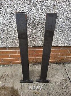New Jcb/volvo Weld On Industrial Extra Heavy Duty Pair Of Brackets Free Post