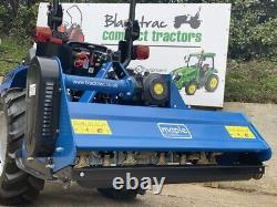 New Maple Machinery Heavy Duty Compact Tractor Flail Mower, Solis, Kubota, Iseki