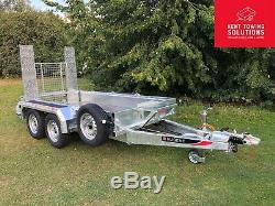 New Nugent Heavy Duty Plant P2813S Trailer 9'2 x 4'4 Ramp Tailboard, 2700KG