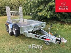 New Nugent Heavy Duty Plant P2813S Trailer 9'2 x 4'4 Ramp Tailboard, 2700KG