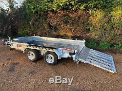 New Nugent Heavy Duty Plant P3116H Trailer 10'3x5'3 Ramp Tailboard, 3500KG