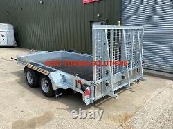 New Nugent Heavy Duty Plant P3718H Trailer 12'3 x 6'1 Ramp Tailgate 3500KG