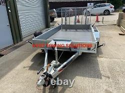 New Nugent Heavy Duty Plant P3718H Trailer 12'3 x 6'1 Ramp Tailgate 3500KG