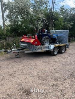 Nugent P3118H Plant Trailer 10ft3 x 6ft1 Ramp 3500KG Heavy Duty IFOR Williams