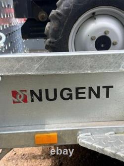 Nugent P3118H Plant Trailer 10ft3 x 6ft1 Ramp 3500KG Heavy Duty IFOR Williams