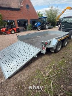 Nugent P3118H Plant Trailer 10ft3 x 6ft1 Ramp 3500KG Heavy Duty IFOR Williams