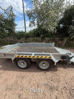 Nugent P3118H Plant Trailer 10ft3 x 6ft1 Ramp 3500KG Heavy Duty IFOR Williams