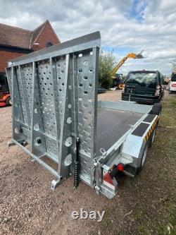 Nugent P3118H Plant Trailer 10ft3 x 6ft1 Ramp 3500KG Heavy Duty IFOR Williams