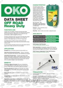 Oko Off Road 25 Litre Heavy Duty Tyre Sealant Drum Farming Tractor Lawnmower