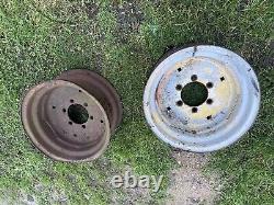 Oversize Heavy Duty Tractor Front Wheel Rims 11.5/80x15.3 Ford/MF? 07711 285948