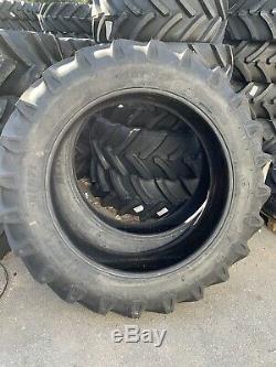 PAIR 13.6-38 MRL Heavy Duty Tractor Tyres. Inc Vat & Delivery