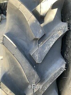 PAIR 13.6-38 MRL Heavy Duty Tractor Tyres. Inc Vat & Delivery