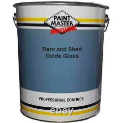 Paintmaster Agricultural Barn Paint Oxide Gloss Heavy Duty Multiple Sizes