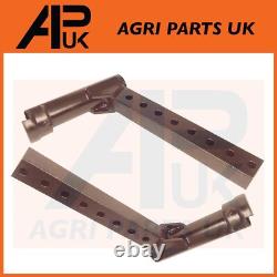 Pair Half Front Axle Spindle Arm LH/RH for Massey Ferguson 375 390 565 Tractor