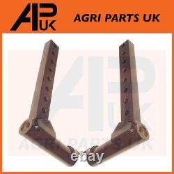 Pair Half Front Axle Spindle Arm LH/RH for Massey Ferguson 375 390 565 Tractor