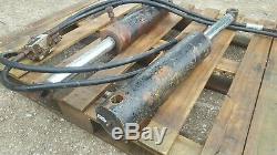 Pair Of Heavy Duty Double Acting Hydraulic Rams