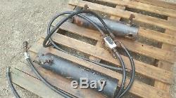Pair Of Heavy Duty Double Acting Hydraulic Rams