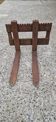 Pallet Forks Heavy duty quicke no3 Brackets