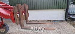 Pallet Forks Heavy duty quicke no3 Brackets