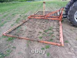 Parmiter tractor 3pl mounted 16ft hydraulic folding chain harrows