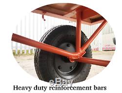 Pull Cart Heavy Duty Truck with 1000kg capability Cartabouta Flat Bed UK STOCK