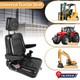 Quality Universal Suspension Seat Forklift/dumper/mower Heavy Duty Pvc Black