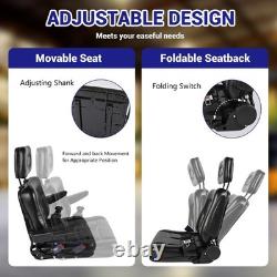 Quality Universal Suspension Seat FORKLIFT/DUMPER/MOWER Heavy Duty PVC Black