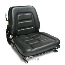 Quality Universal Suspension Seat FORKLIFT/DUMPER/MOWER/TRACTOR Heavy Duty PVC