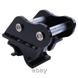 Quick Hitch Bucket Coupler Attachment for Mini Excavator 25mm Pin Heavy Duty